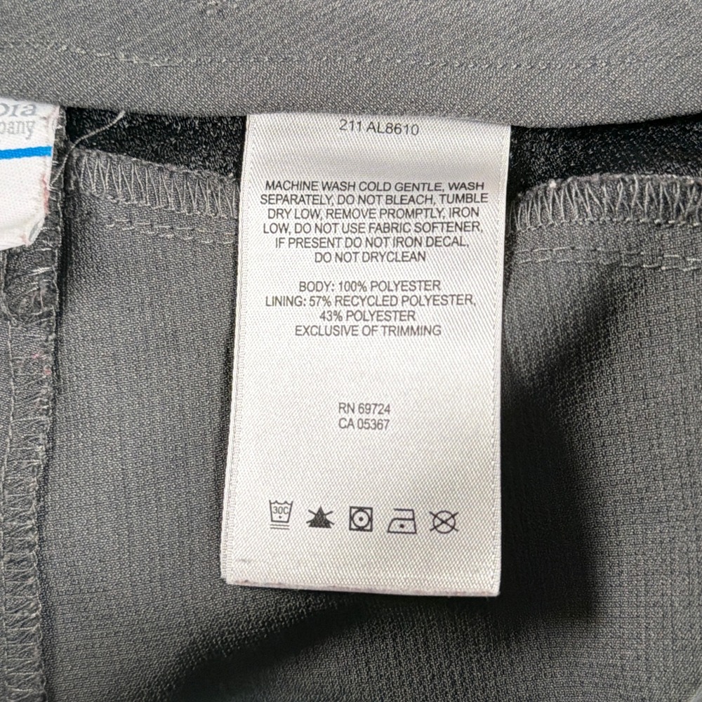 Columbia Silver Ridge Convertible Pants Womens 8 Gray Omni Shade Hiking Zip Off - Picture 7 of 16